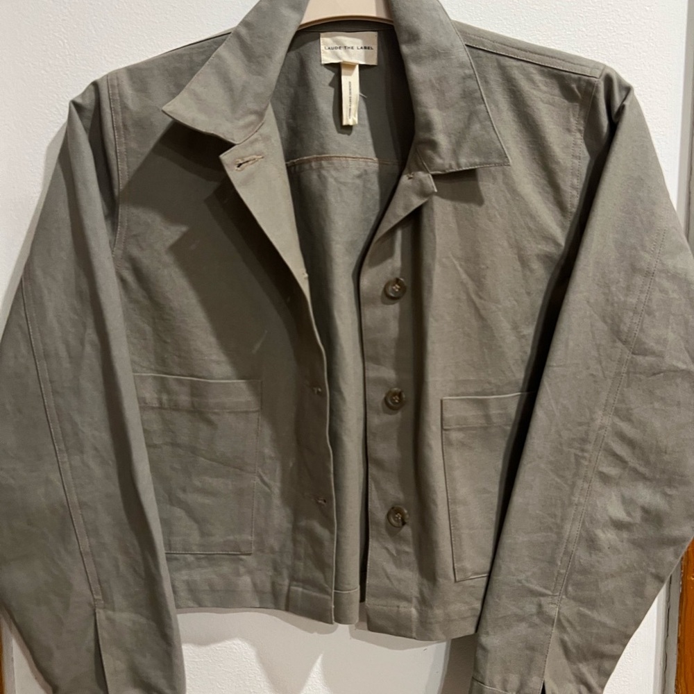 Cropped Tan Laude the Label Jacket